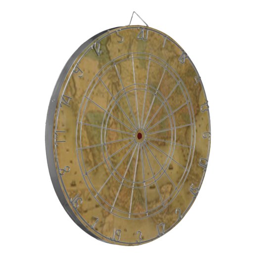 USA Map Dart Board Dartscheibe (Vorderseite Links)