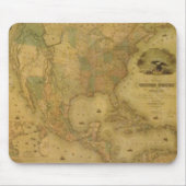 USA Map Mouse Pad Mousepad (Vorne)