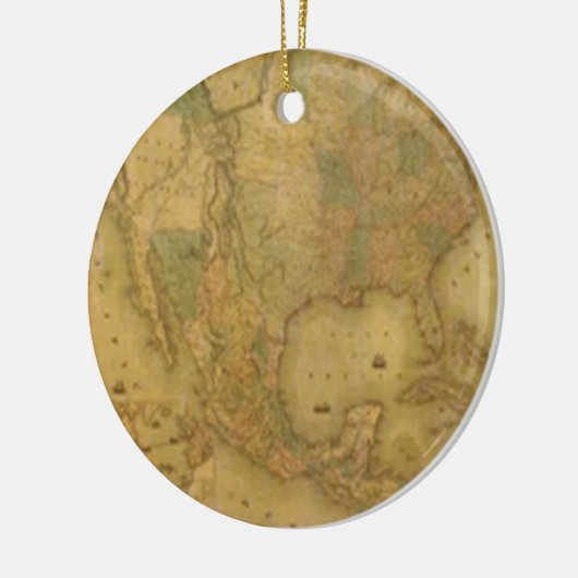 USA Map Organisation Keramikornament (Links)