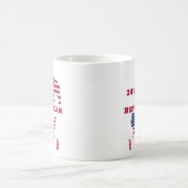 USA Map republikanisches Party Elephant bei der Fl Kaffeetasse (Mittel)