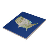 USA Map Tile Fliese (Seite)