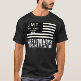 USA MARRY FOR GELD Basic Dark T - Shirt