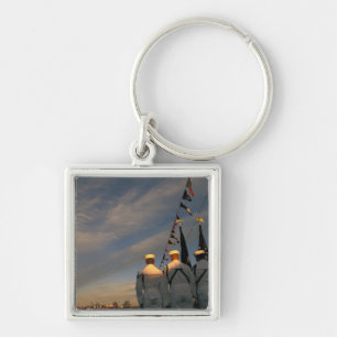 USA, Massachusettes, Boston. US-Marine-Farbe Schlüsselanhänger