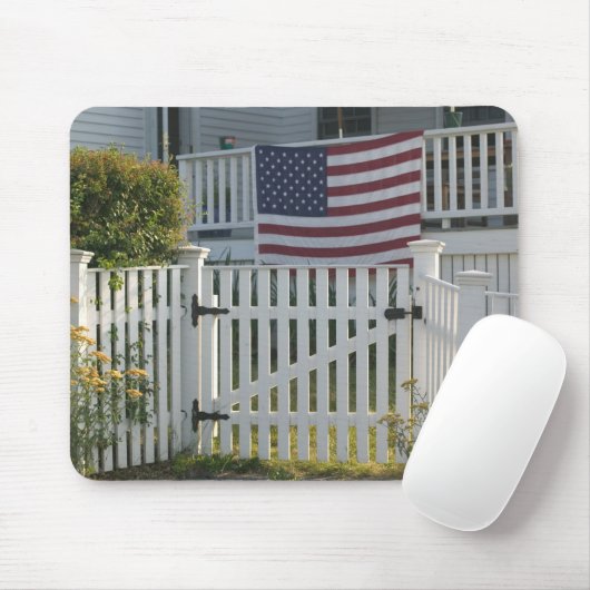 USA, Massachusettes, Gloucester: Patriotischer Mousepad (Mit Mouse)