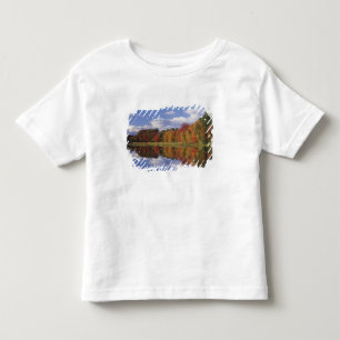 USA, Massachusetts, Acton. Reflexion des Herbstes Kleinkind T-shirt