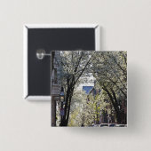 USA, Massachusetts, Boston, Beacon Hill. Button (Vorne & Hinten)