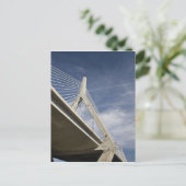 USA, Massachusetts, Boston. Die Zakim-Brücke. Postkarte (Stehend Vorderseite)