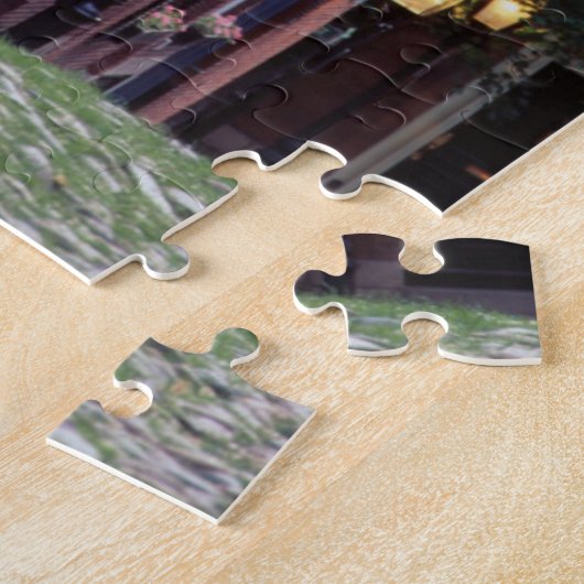 USA, Massachusetts, Boston, Häuser entlang Eichel Puzzle (Seite)