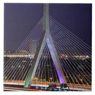USA, Massachusetts, Boston. Leonard Zakim Fliese