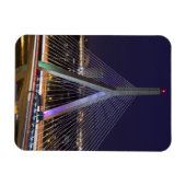 USA, Massachusetts, Boston. Leonard Zakim Magnet (Horizontal)