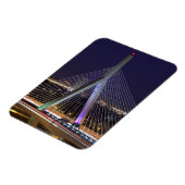 USA, Massachusetts, Boston. Leonard Zakim Magnet (Linke Seite)