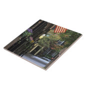USA, Massachusetts, Boston, Leuchtfeuer-Hügel Fliese (Seite)