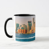 USA, Massachusetts. Boston-Ufergegend-Panorama Tasse (Links)