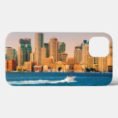 USA, Massachusetts. Boston Waterfront Panorama Case-Mate iPhone Hülle (Rückseite (Horizontal))