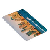 USA, Massachusetts. Boston Waterfront Panorama Magnet (Rechte Seite)