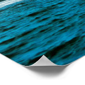 USA, Massachusetts. Boston Waterfront Panorama Poster (Ecke)