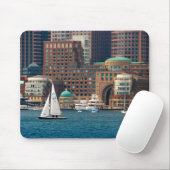 USA, Massachusetts. Boston Waterfront Skyline 2 Mousepad (Mit Mouse)