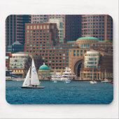 USA, Massachusetts. Boston Waterfront Skyline 2 Mousepad (Vorne)
