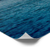 USA, Massachusetts. Boston Waterfront Skyline 2 Poster (Ecke)