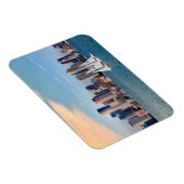 USA, Massachusetts. Boston Waterfront Skyline 3 Magnet (Rechte Seite)