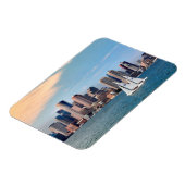 USA, Massachusetts. Boston Waterfront Skyline 3 Magnet (Linke Seite)