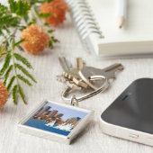 USA, Massachusetts. Boston Waterfront Skyline 4 Schlüsselanhänger (Seite)