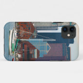 USA, Massachusetts. Boston Waterfront Skyline Case-Mate iPhone Hülle (Rückseite (Horizontal))