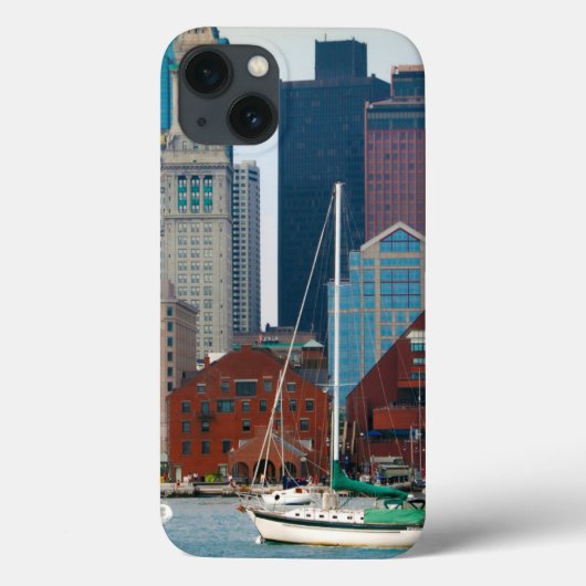 USA, Massachusetts. Boston Waterfront Skyline Case-Mate iPhone Hülle (Rückseite)