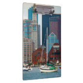 USA, Massachusetts. Boston Waterfront Skyline Klemmbrett (Rechts)