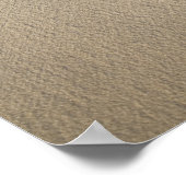 USA, Massachusetts, Cape Cod, Fußspuren auf Poster (Ecke)