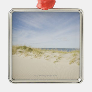 USA, Massachusetts, Cape Cod, Nantucket, sandig Ornament Aus Metall