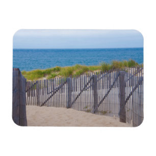 USA, Massachusetts. Dünen und Pfad Magnet