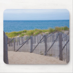 USA, Massachusetts. Dünen und Pfad Mousepad