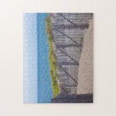 USA, Massachusetts. Dünen und Wege Puzzle (Vertikal)