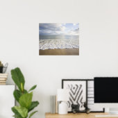 USA, Massachusetts, Empty Beach Poster (Heimbüro)