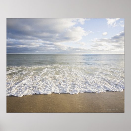 USA, Massachusetts, Empty Beach Poster (Vorne)