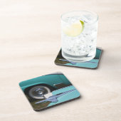 USA, Massachusetts, Gloucester. Ford 1950s-era Getränkeuntersetzer (Rechte Seite)