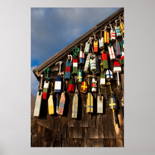 USA, Massachusetts, Gloucester, Hummerbojen Poster
