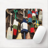 USA, Massachusetts, Gloucester, Lobster Buoys 2 Mousepad (Mit Mouse)