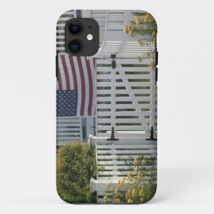 USA, Massachusetts, Gloucester: Patriotischer Zaun Case-Mate iPhone Hülle