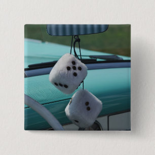 USA, Massachusetts, Gloucester. Schwindel Button