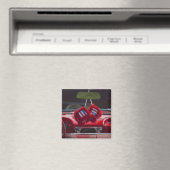 USA, Massachusetts, Gloucester. Würfel mit Magnet (In Situ (Geschirrspüler))