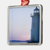 USA, MASSACHUSETTS, Martha's Vineyard: 2 Silbernes Ornament (Links)