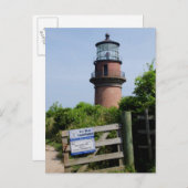USA, Massachusetts, Martha's Vineyard, Aquinnah. Postkarte (Vorne/Hinten)