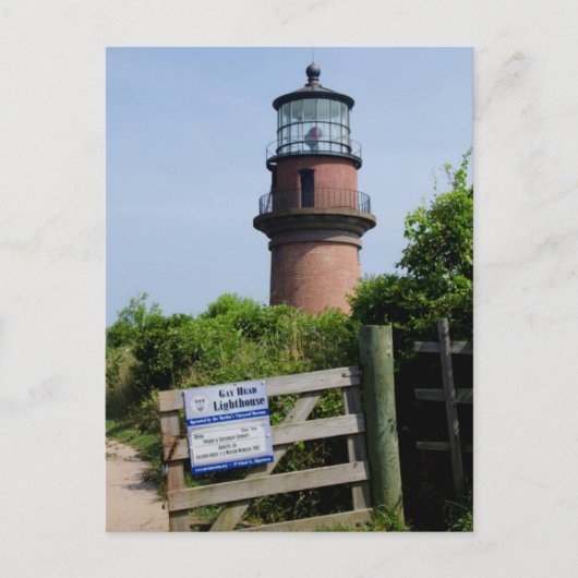 USA, Massachusetts, Martha's Vineyard, Aquinnah. Postkarte (Vorderseite)