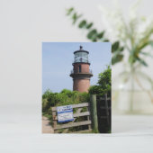 USA, Massachusetts, Martha's Vineyard, Aquinnah. Postkarte (Stehend Vorderseite)