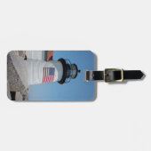 USA, Massachusetts, Nantucket. Blende Gepäckanhänger (Vorderseite horizontal)