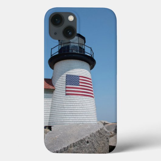 USA, Massachusetts, Nantucket. Brant Point Case-Mate iPhone Hülle (Rückseite)