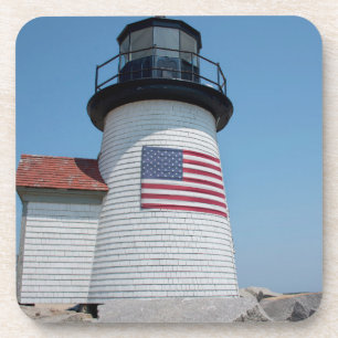 USA, Massachusetts, Nantucket. Brant Point Getränkeuntersetzer