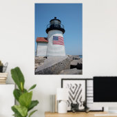 USA, Massachusetts, Nantucket. Brant Point Poster (Heimbüro)